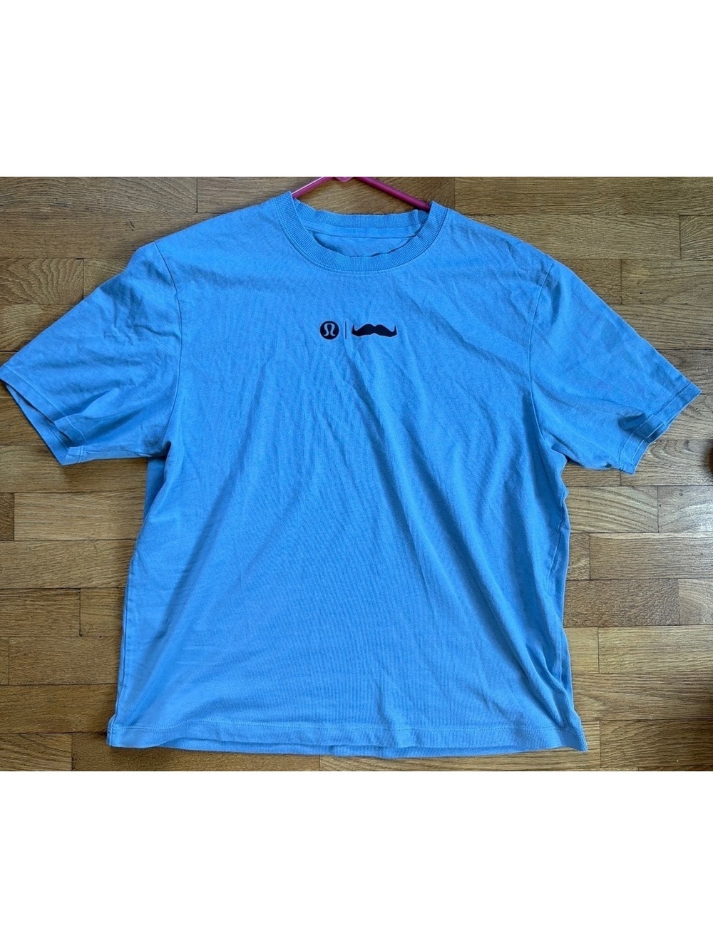 Large - Men - Lululemon Light Blue T-Shirt